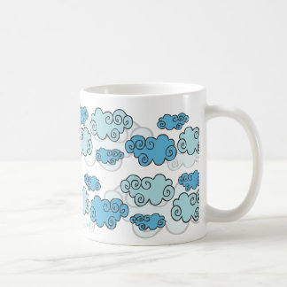 Caneca De Café Nuvens do céltico dos desenhos animados