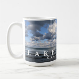 Caneca De Café Nuvens do Lago Huron