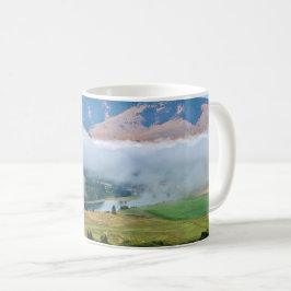 Caneca De Café Nuvens Sobre o Rio Flathead