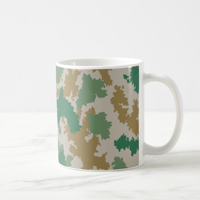 Caneca De Café NVA Flächentarn (Flecktarn/Blumentarn) (Direita)