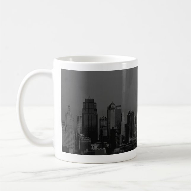 Caneca De Café NY preto e branco (Esquerda)