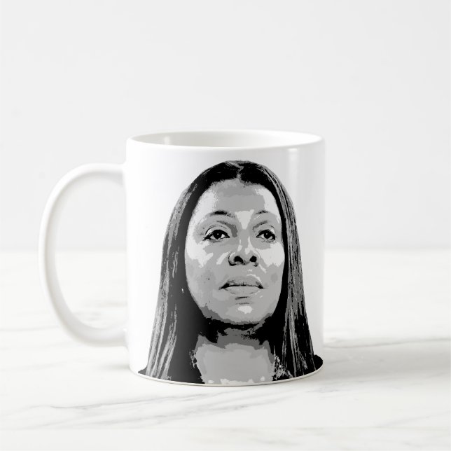 Caneca De Café NY Procurador Geral Letitia James (Esquerda)