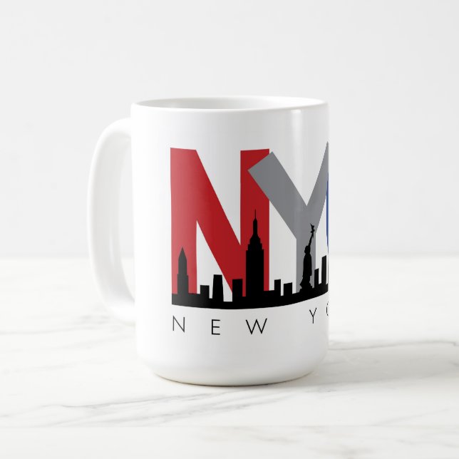 Caneca de Café NYC  (Frente Esquerda)
