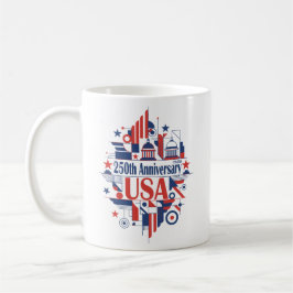 Caneca De Café O 250º aniversário da América