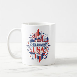 Caneca De Café O 250º aniversário da América