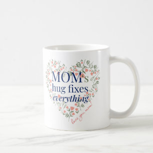 Caneca De Café O abraço da mãe conserta tudo - presente de Dia de