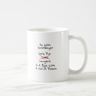 Caneca De Café O advogado de Schrodinger