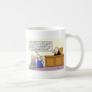 Caneca De Café O advogado diz que o assassinato era realmente