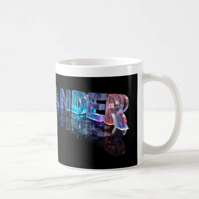 Caneca De Café O Alexander conhecido nas luzes (Direita)
