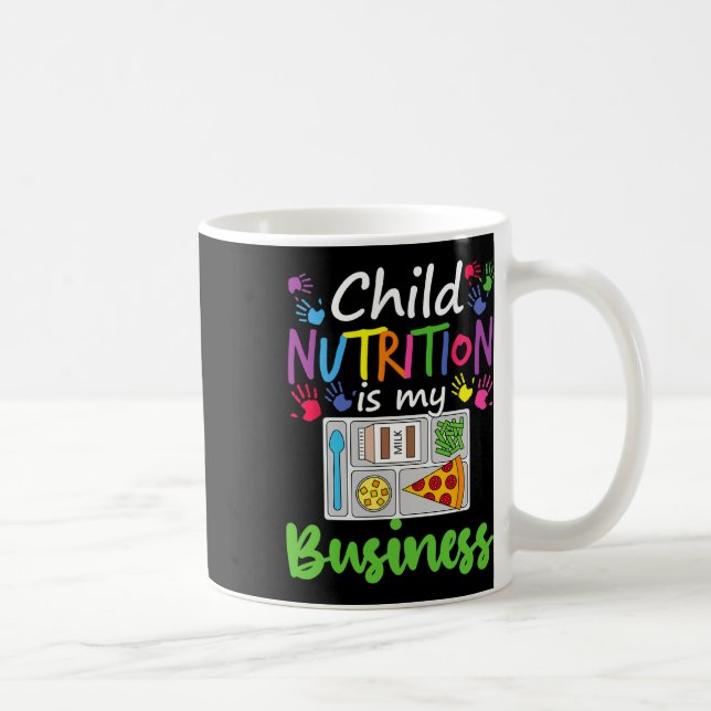 Caneca De Café O Almoço De Café, Lady Nutrição Infantil, É Meu Ne (Direita)