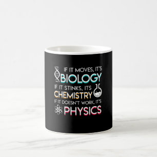 Caneca De Café O amante da ciência move a química dos fedores d