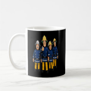 Caneca De Café O Amo Oferece aos Bombeiros Cartoons a Criança Sam