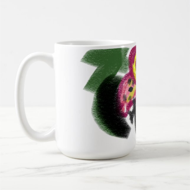 Caneca De Café O amor de Flaming  (Esquerda)