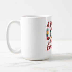Caneca De Café O Amor de uma Mãe é a Resposta para Tudo