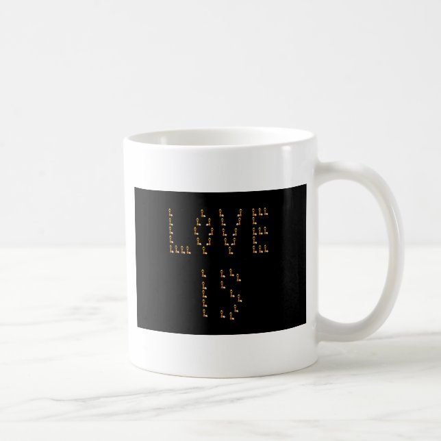 Caneca De Café O Amor É (Direita)