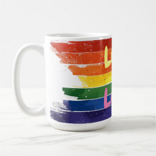 Caneca De Café O amor é o amor, o orgulho design