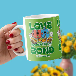 Caneca De Café O Amor é o Laço Perfeito – Colossians 3:14