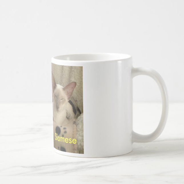 Caneca De Café O amor é ......, Siamese (Direita)