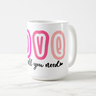 Caneca De Café O amor é tudo que você precisa