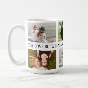Caneca De Café O Amor Entre Uma Mãe e Filha é Para Sempre Co