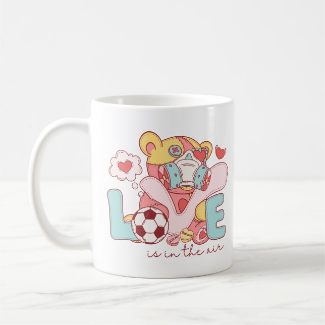 Caneca De Café O amor está no ar (Esquerda)