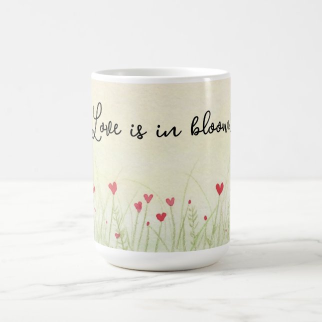 Caneca De Café O amor está no Bloom (Centro)