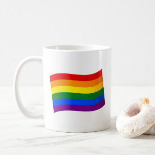 Caneca De Café O amor LGBT LGBT LGBT Orgulho gay do Arco-íris é a