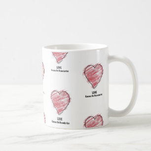 Caneca De Café O AMOR não sabe nenhum limite