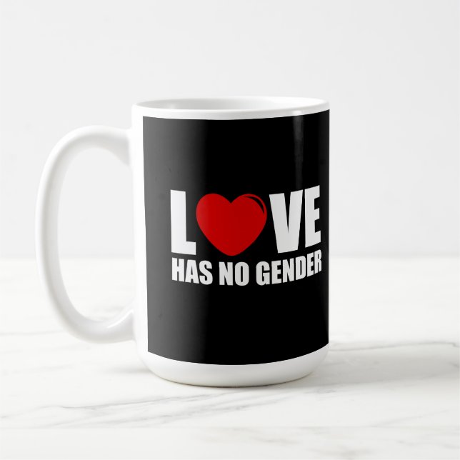 Caneca De Café O amor não tem gênero (Esquerda)
