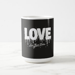 Caneca De Café O Amor Nunca Seca
