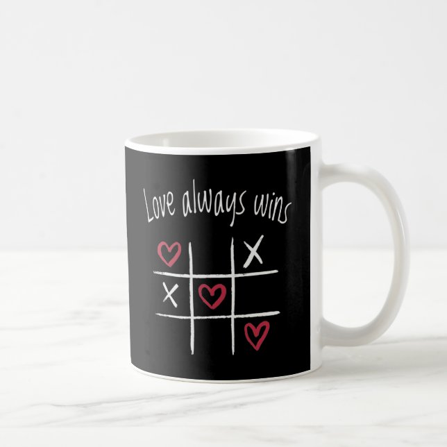 Caneca De Café O amor sempre vence (Direita)