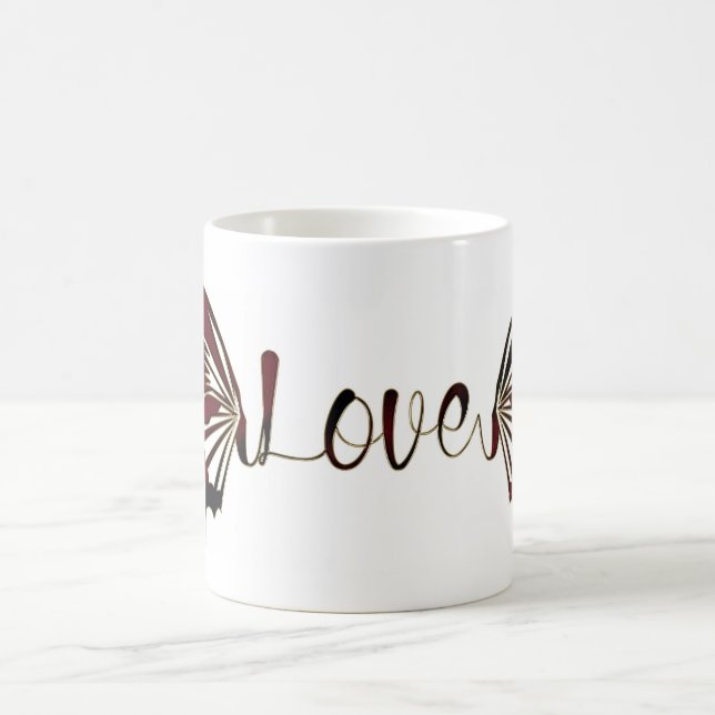 Caneca De Café O Amor Te Dá Asas (Centro)