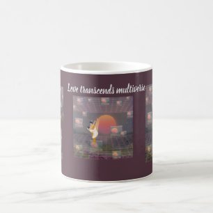 Caneca De Café O Amor Transcende Multiverso