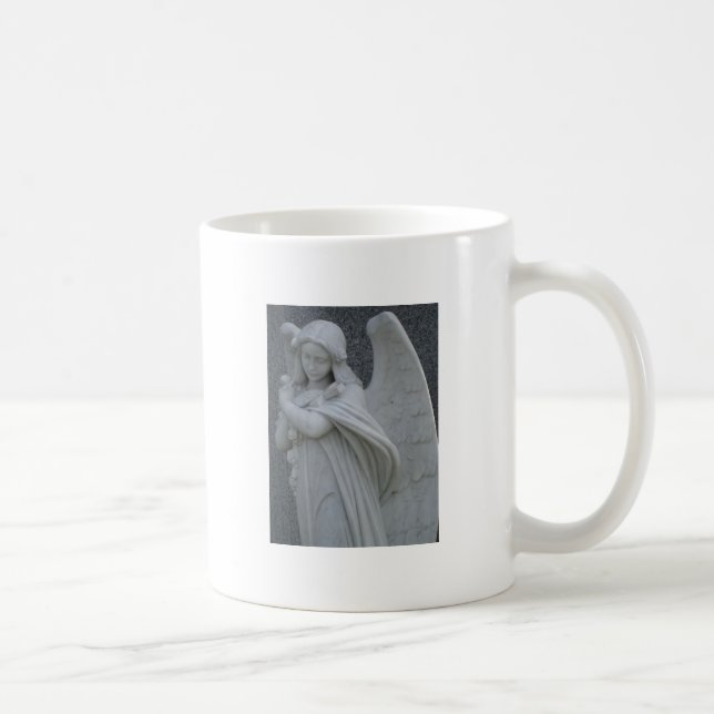 Caneca De Café O anjo é triste devido a algo que você fez (Direita)