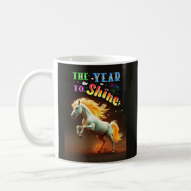 Caneca De Café O Ano Para Brilhar (Esquerda)