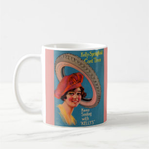 Caneca De Café O anúncio 1918 dos pneus de Kelly Springfield