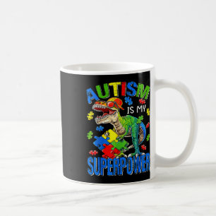 Caneca De Café O Autismo É O Meu Superpoder Autismo Meninos Sensi