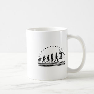 Caneca De Café O Badminton Evolui O Trapaceiro Masculino