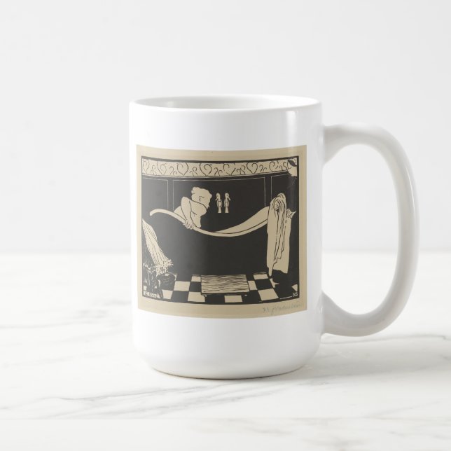 Caneca De Café O banho Le Bain (Direita)