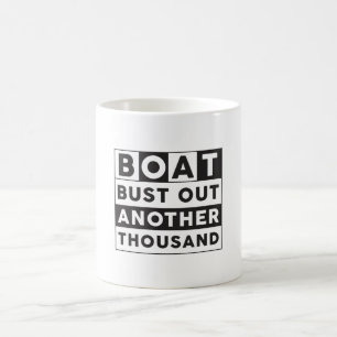 Caneca De Café O Barco Arranca Mais Mil Barcos À Velejação Eng