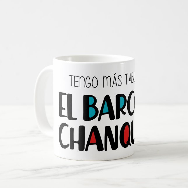 Caneca De Café O barco de Chanquete (Frente Esquerda)