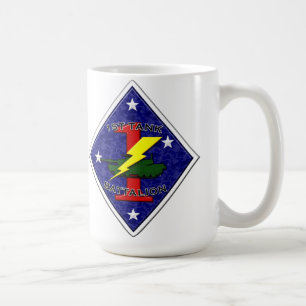 Caneca De Café ø Batalhão do tanque - ?a Divisão de Marinha