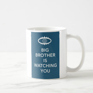 Caneca De Café O Big Brother Está Vendo O Slogan Mug De 1984