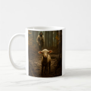 Caneca De Café O Bom Pastor e a Ovelha Perdida – Jesus & Cordeiro