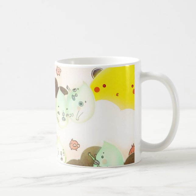 Caneca De Café O bom tempo britânico velho 2014 (Direita)