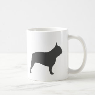 Caneca De Café O Bulldog Francês Silhouettes Frenchie Dogs