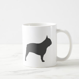 Caneca De Café O Bulldog Francês Silhouettes Frenchie Dogs