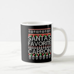 Caneca De Café O Cabron Favorito do Papai Noel