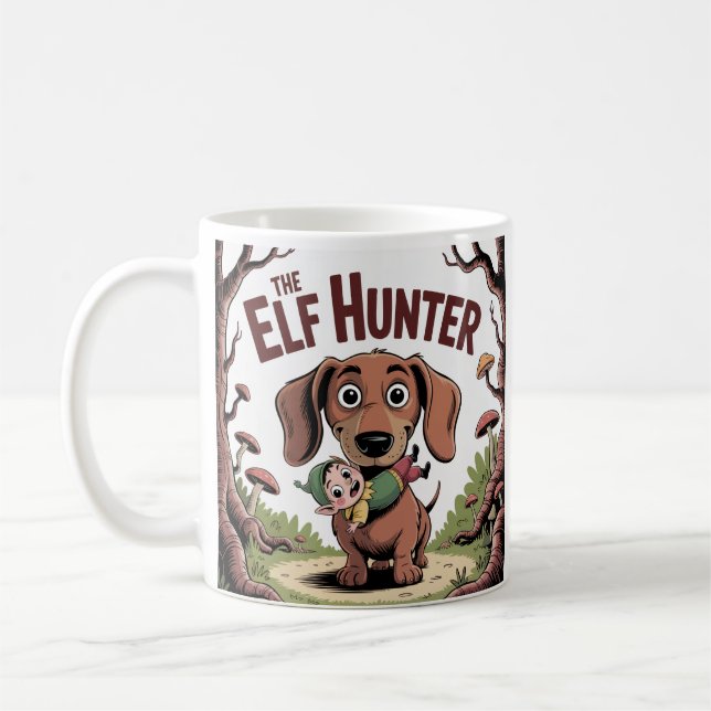 CANECA DE CAFÉ O CAÇADOR DE ELFOS (Esquerda)