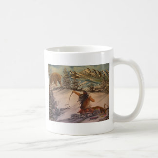 Caneca De Café o caçador transforma-se caçado